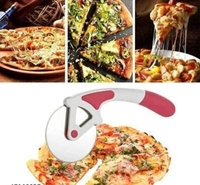 Best Quality  of Stainless Steel Pizza Cutter/ Slice Roller -  Free Size,  Stainless Steel,  Rolling,  Pack of1